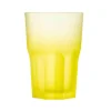 Techno glas frost geel