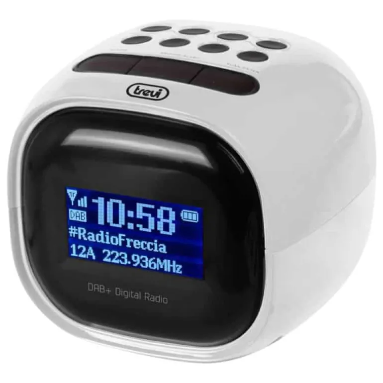 Trevi Klokradio DAB Wit