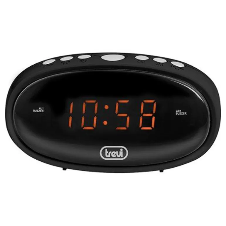 Trevi wekkerradio EC880 zwart