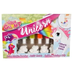 Unicorn 3D aqua gel figuren maken