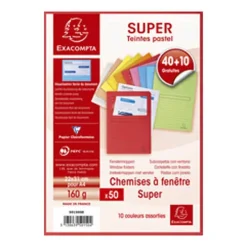 Venstermap Super 40+10 stuks