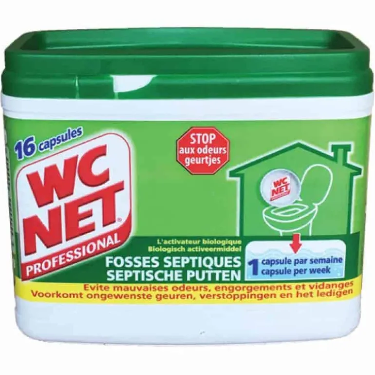 WC Net Septische Putten 16 capsules
