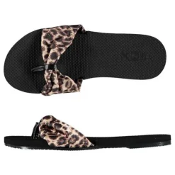 XQ Flipflop dames print luipaard